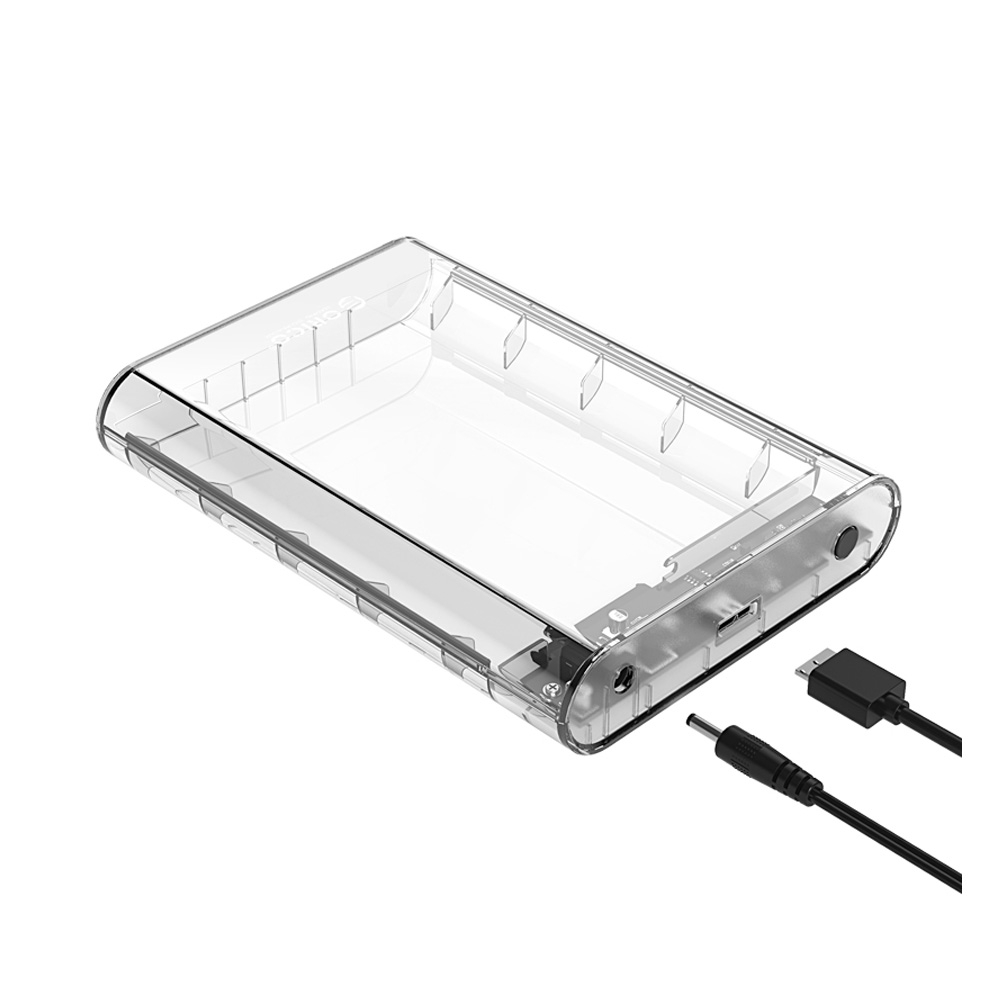 Box ổ cứng 3.5 inch 5Gbps Orico Transparent 3139U3-CR