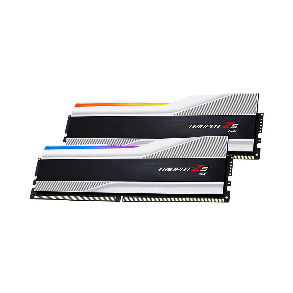 Ram PC G.SKILL Trident Z5 RGB 64GB 6400MHz DDR5 (32GBx2) White F5-6400J3239G32GX2-TZ5RS