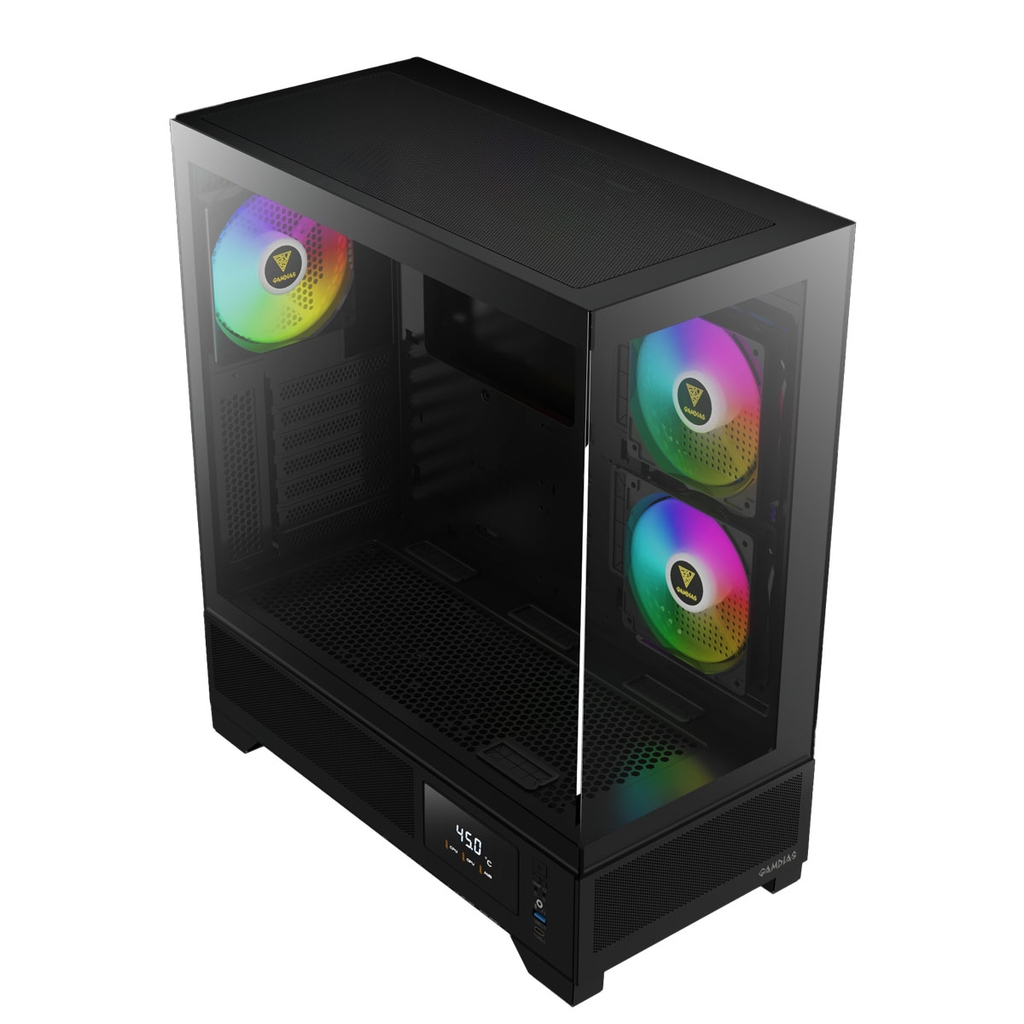 Case máy tính Gamdias Atlas M1 Black CAATLASM1BLGA