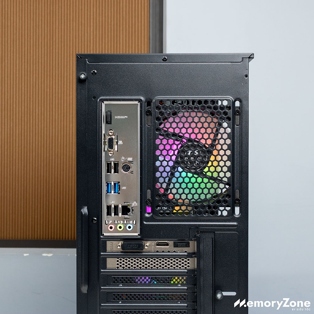 PC Gaming MSI i5K-4060 (i5-14600K, RTX 4060 OC 8G, Ram 32GB DDR4, SSD 500G, 650W)