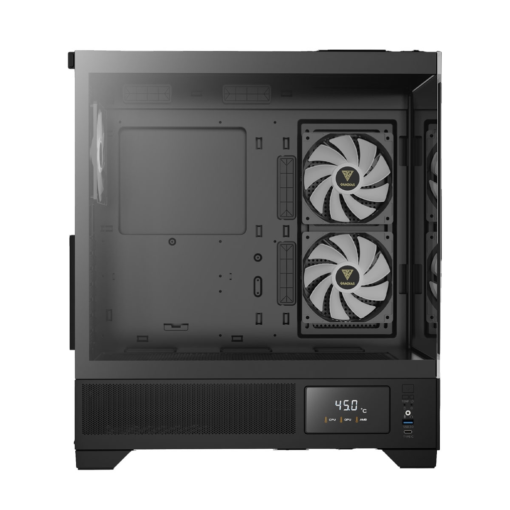 Case máy tính Gamdias Atlas M1 Black CAATLASM1BLGA