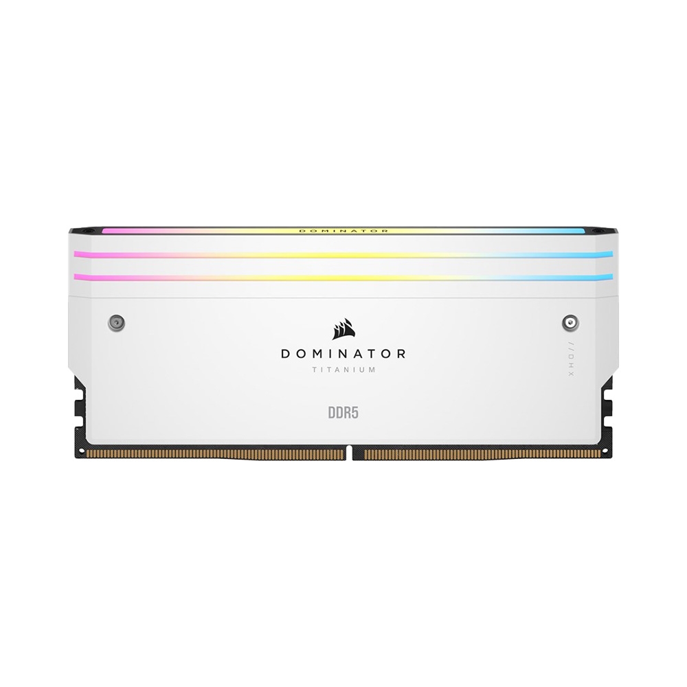 Ram PC Corsair Dominator Titanium White 32GB 6000MHz DDR5 (2x16GB) CMP32GX5M2B6000C30W