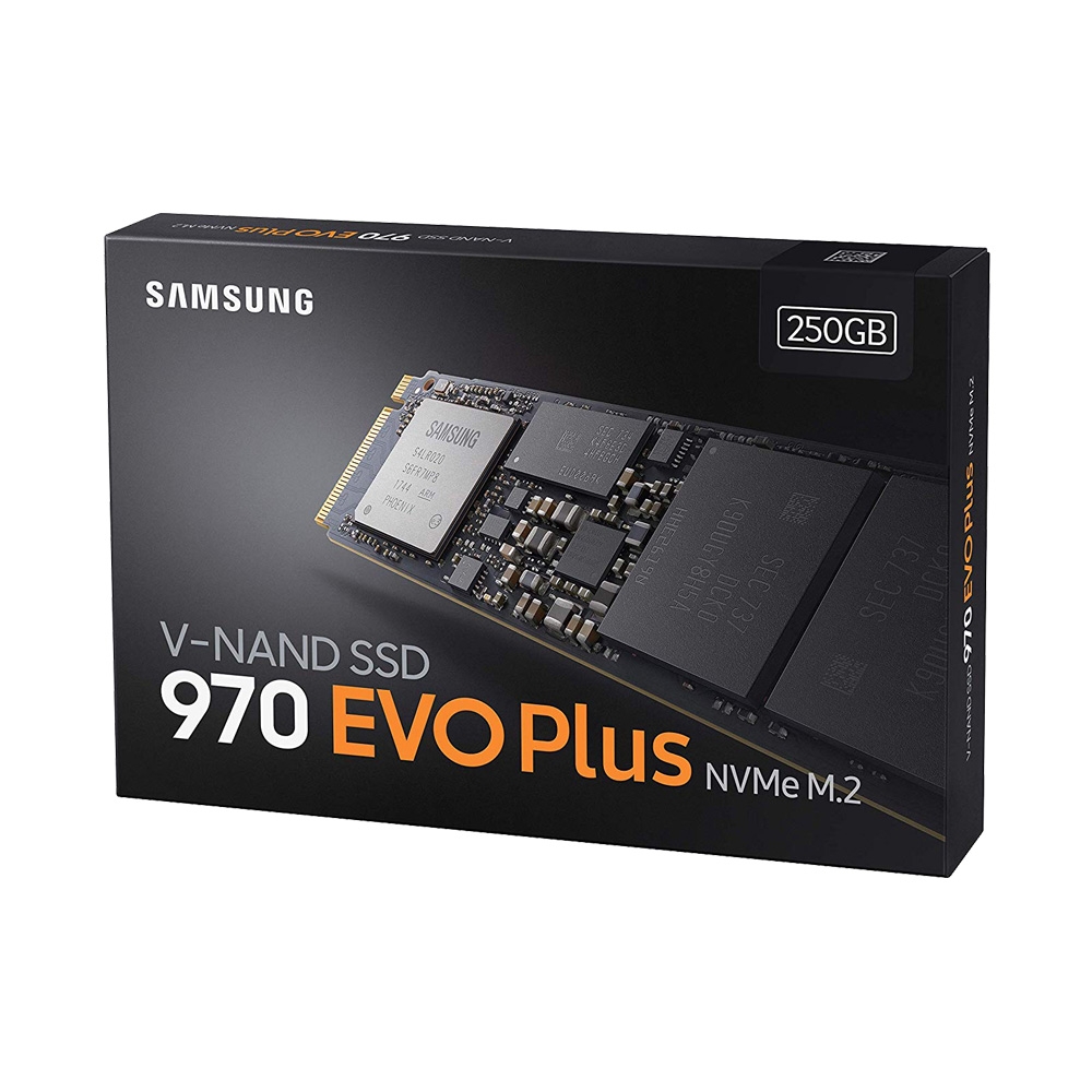 SSD Samsung 970 EVO Plus PCIe NVMe V-NAND M.2 2280 250GB MZ-V7S250BW