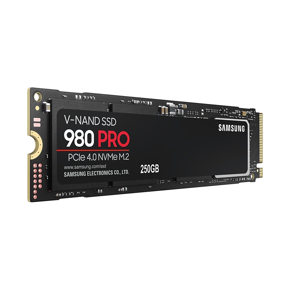 SSD Samsung 980 Pro 250GB PCIe Gen 4.0 x4 NVMe V-NAND M.2 2280 MZ-V8P250BW