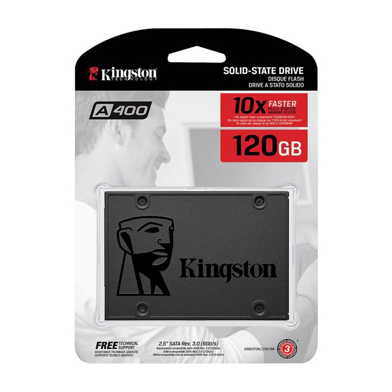 SSD Kingston A400 120GB 2.5-Inch SATA III SA400S37/120G