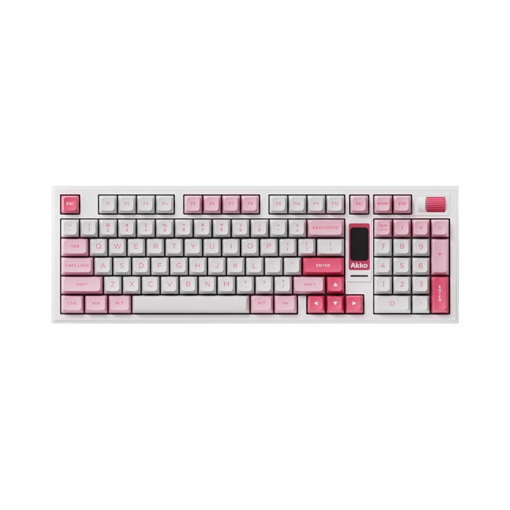 Bàn phím cơ không dây AKKO 5098B Prunus Lannesiana LCD Screen RGB Hotswap (AKKO Sw)