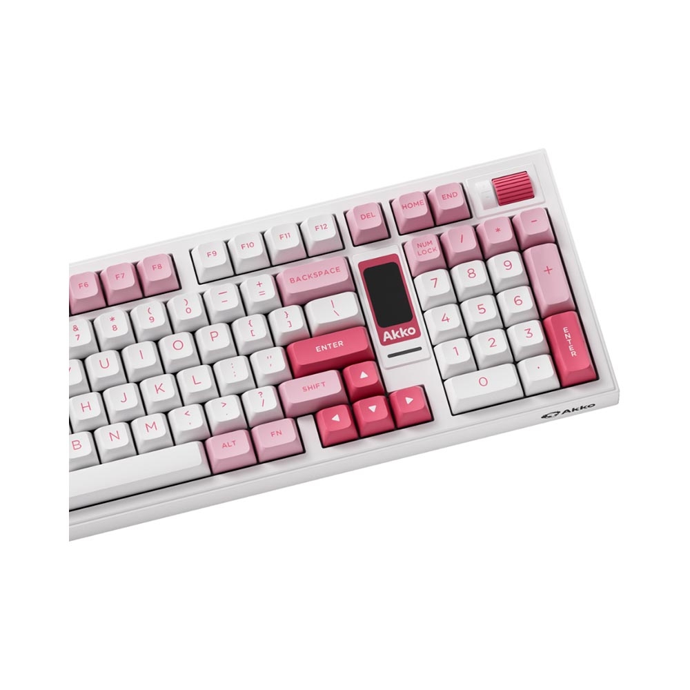 Bàn phím cơ không dây AKKO 5098B Prunus Lannesiana LCD Screen RGB Hotswap (AKKO Sw)