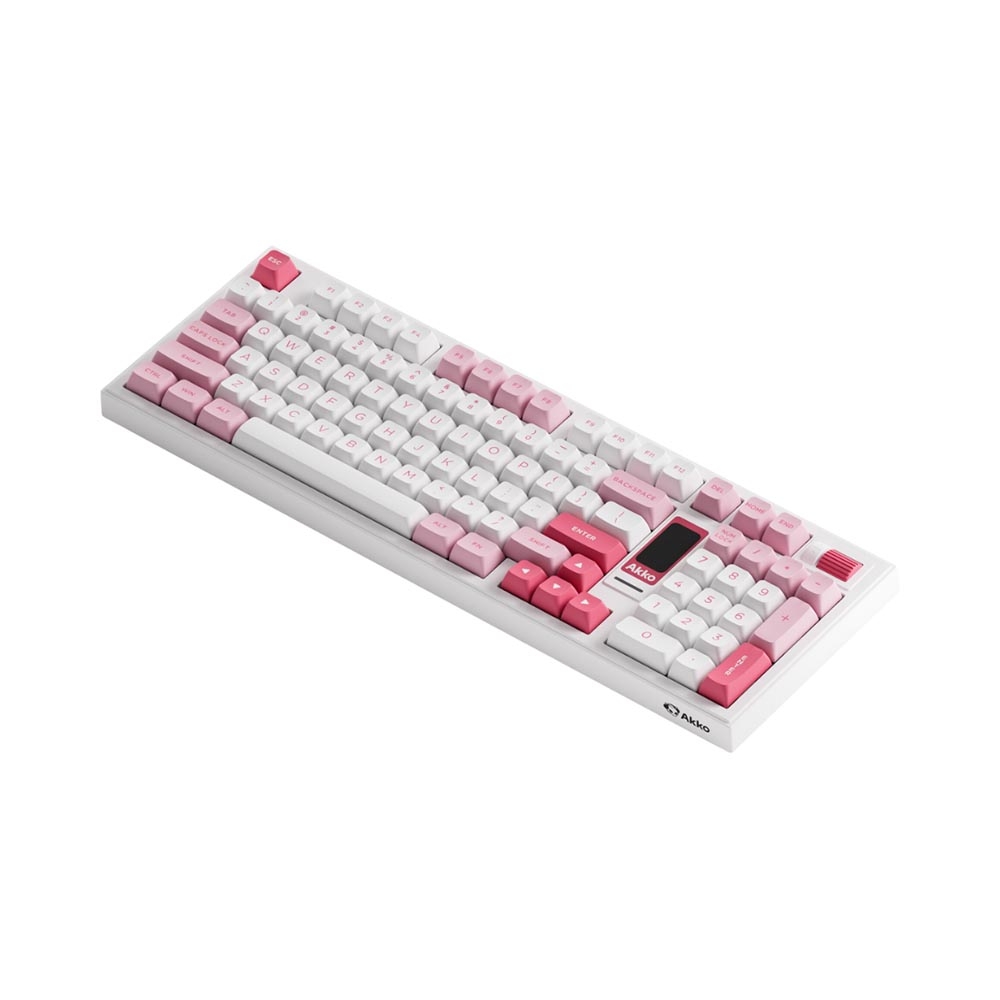 Bàn phím cơ không dây AKKO 5098B Prunus Lannesiana LCD Screen RGB Hotswap (AKKO Sw)