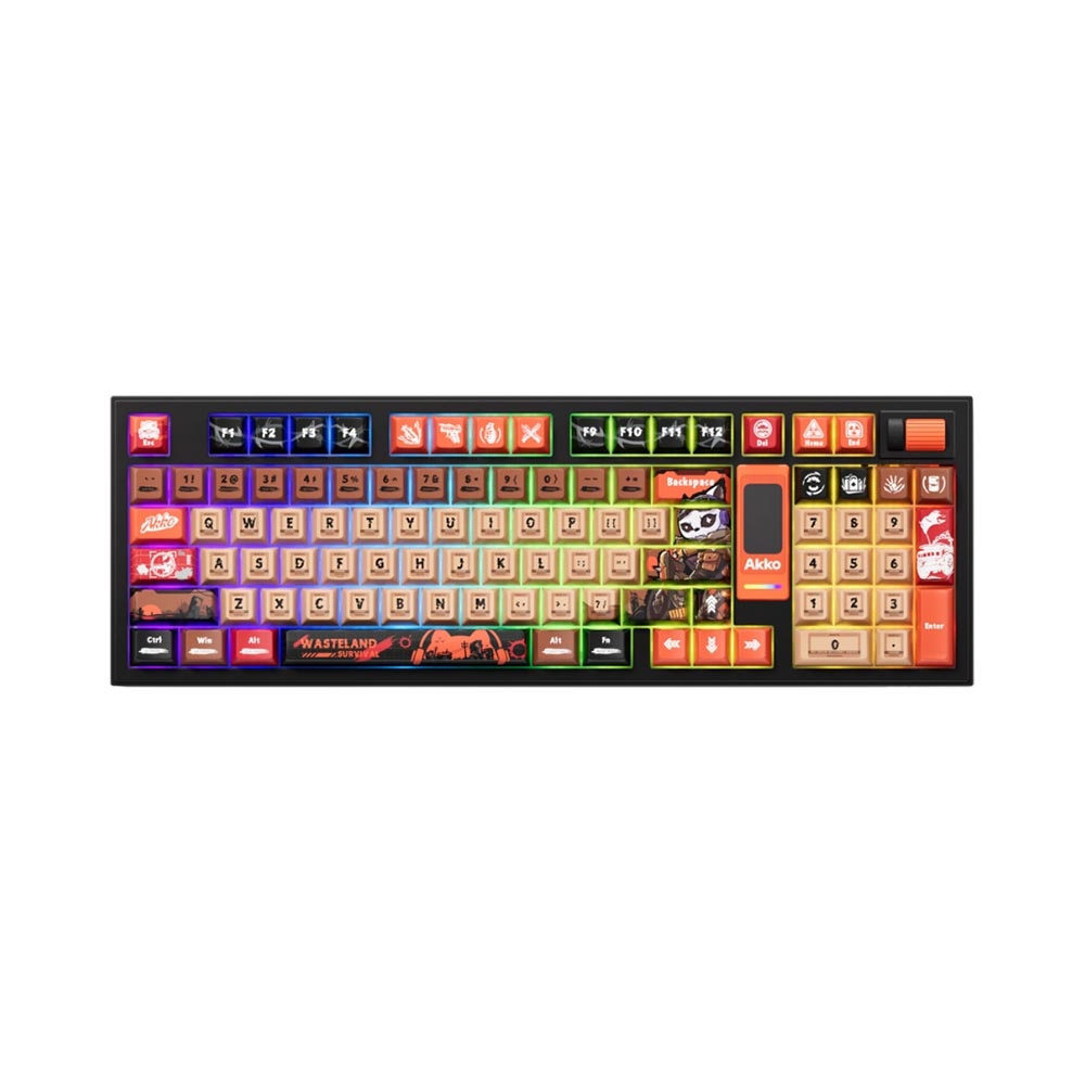 Bàn phím cơ không dây AKKO 5098B Wasteland Survival LCD Screen RGB Hotswap (AKKO Sw)
