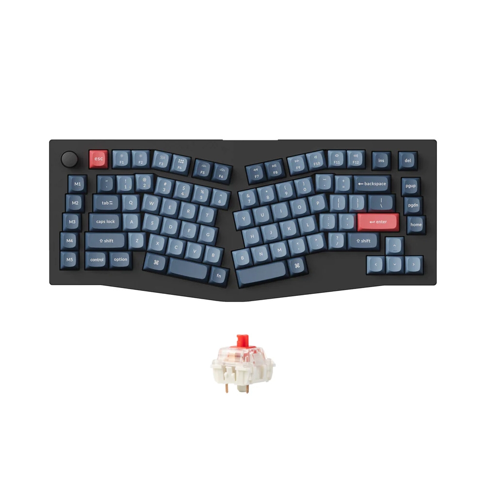 Bàn phím cơ không dây Alice Keychron V10 Max RGB Hotswap (Gateron Sw)