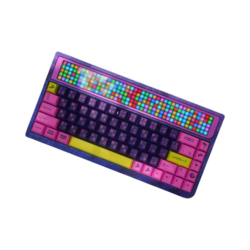 Bàn phím cơ không dây Angry Miao AM RGB 65 Violet Fury RGB Hotswap (Angry Miao Sw)