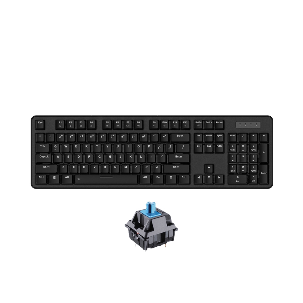 Bàn phím cơ không dây Dareu EK810G Black D Switch Red / Blue / Brown