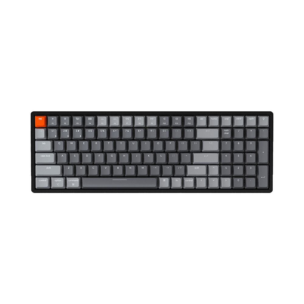 Bàn phím cơ không dây Keychron K4V2 Aluminum Led RGB HotSwap Gateron Switch Red / Blue / Brown