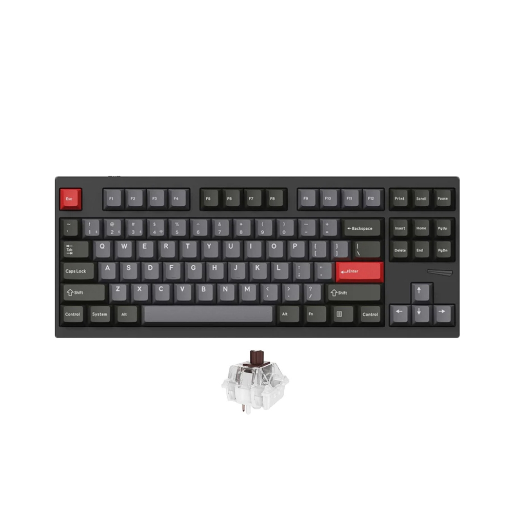 Bàn phím cơ không dây Keychron Lemokey L4 RGB Hotswap CNC Aluminum (Keychron Sw)