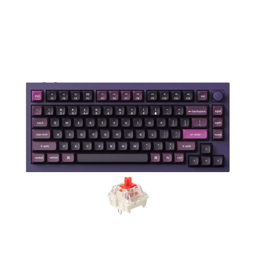 Bàn phím cơ không dây Keychron Q1 Max RGB Hotswap (Gateron Sw)