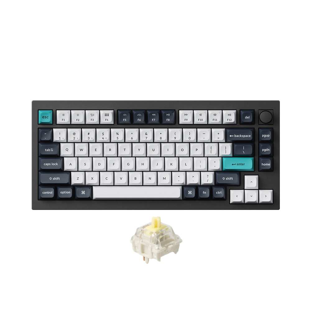 Bàn phím cơ không dây Keychron Q1 Max RGB Hotswap (Gateron Sw)