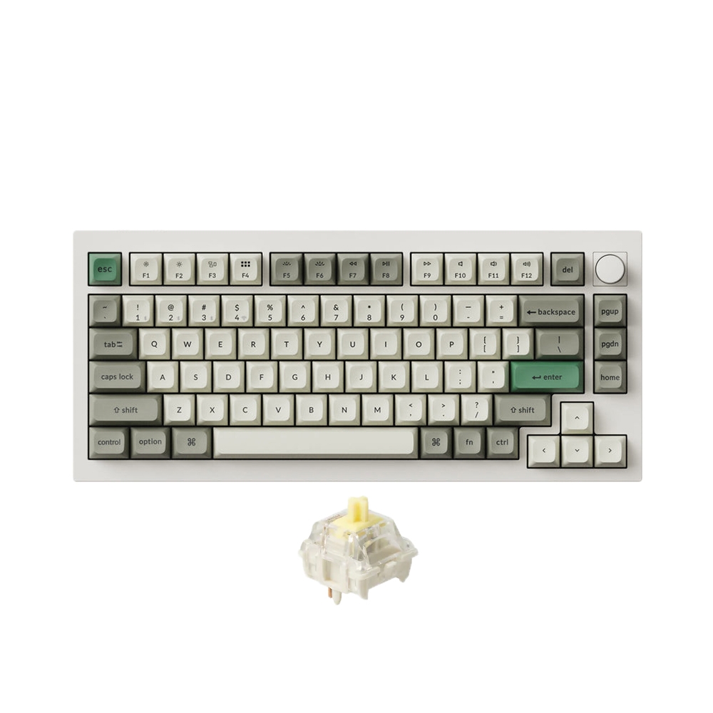 Bàn phím cơ không dây Keychron Q1 Max RGB Hotswap (Gateron Sw)