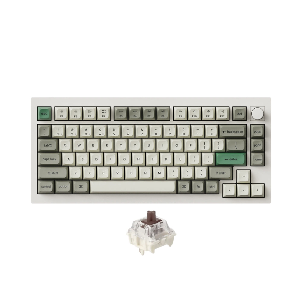 Bàn phím cơ không dây Keychron Q1 Max RGB Hotswap (Gateron Sw)