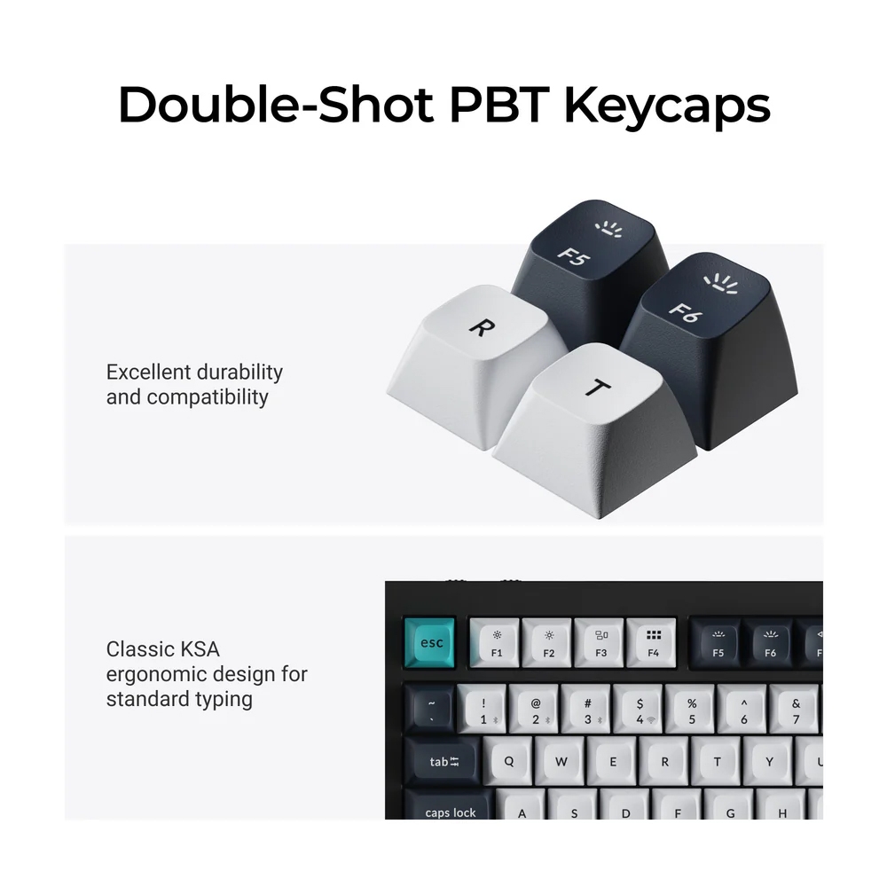 Bàn phím cơ không dây Southpaw Keychron Q12 Max RGB Hotswap (Gateron Sw)