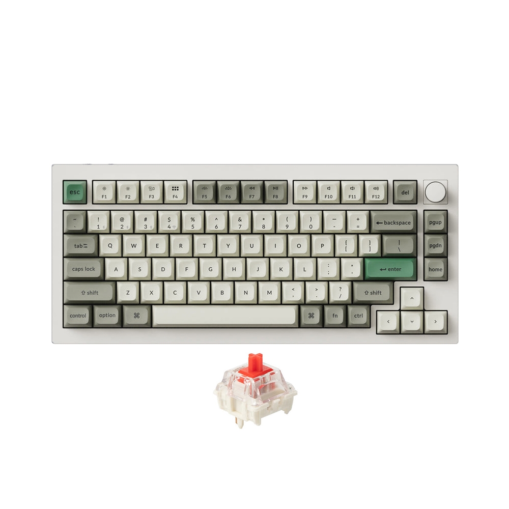 Bàn phím cơ không dây Keychron Q1 Max RGB Hotswap (Gateron Sw)