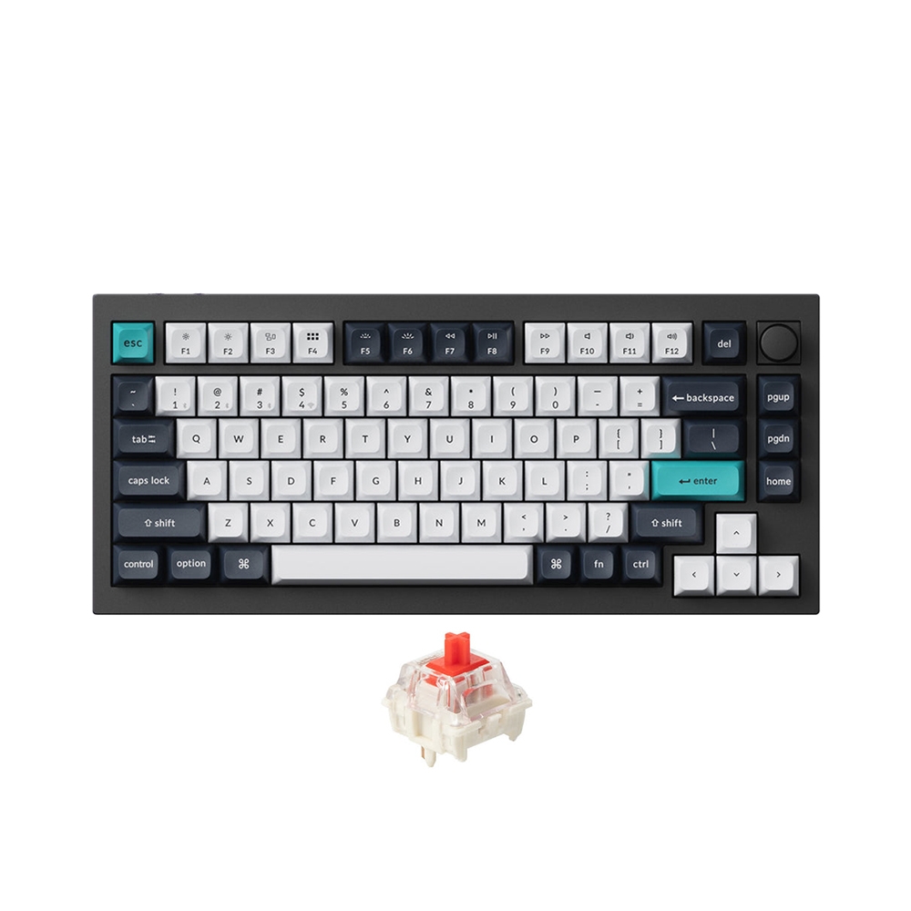 Bàn phím cơ không dây Keychron Q1 Max RGB Hotswap (Gateron Sw)