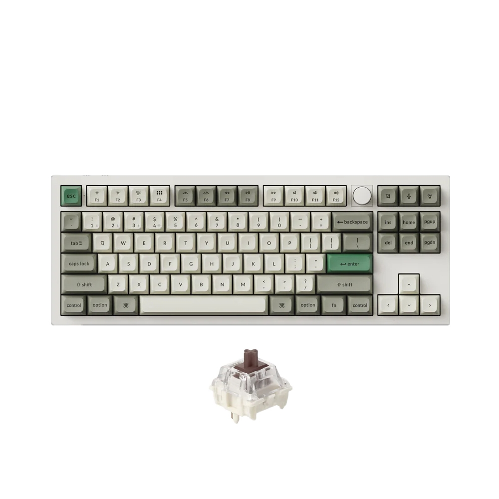 Bàn phím cơ không dây Keychron Q3 Max RGB Hotswap (Gateron Sw)