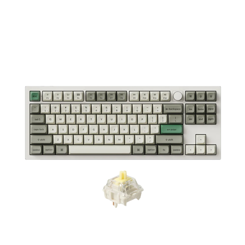 Bàn phím cơ không dây Keychron Q3 Max RGB Hotswap (Gateron Sw)