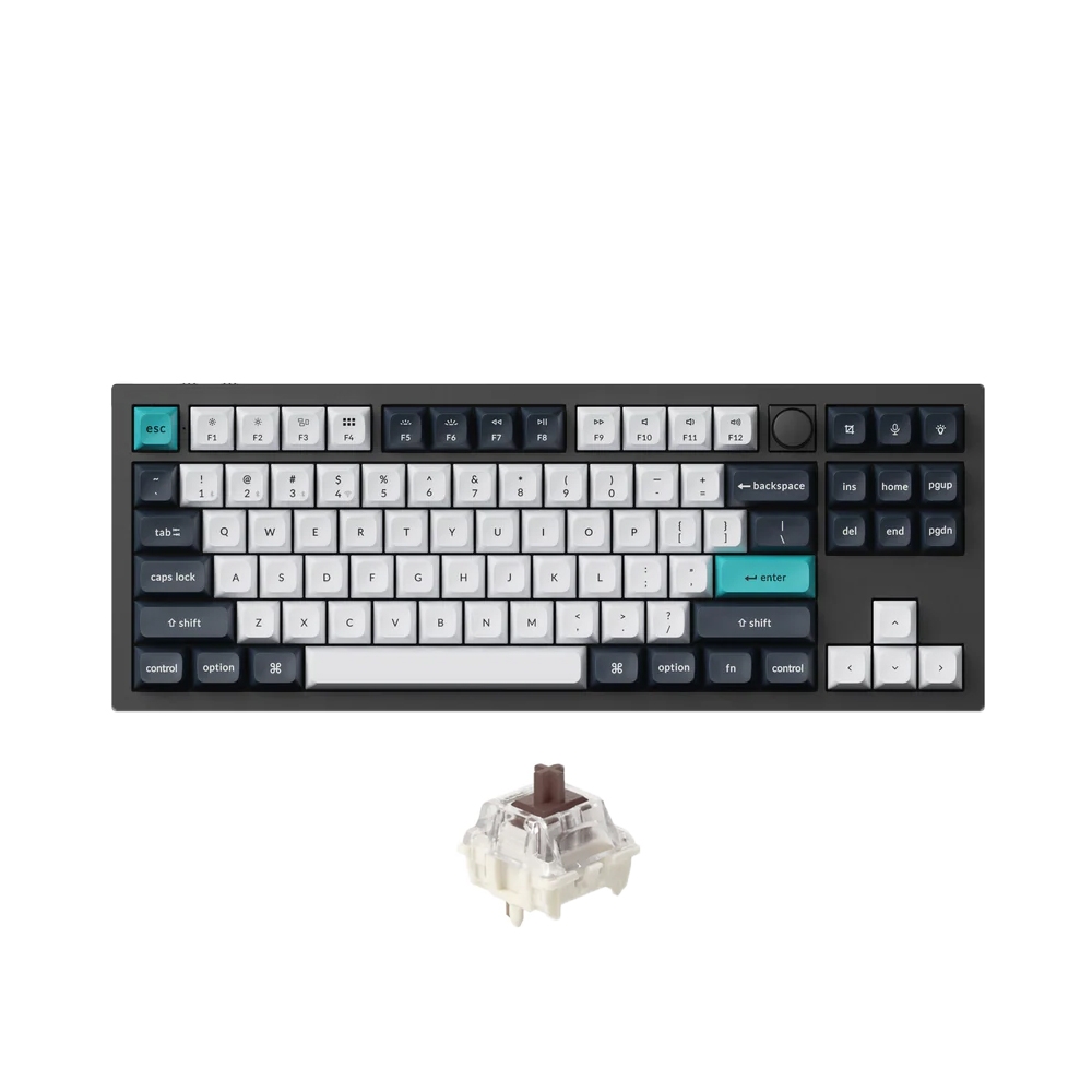 Bàn phím cơ không dây Keychron Q3 Max RGB Hotswap (Gateron Sw)