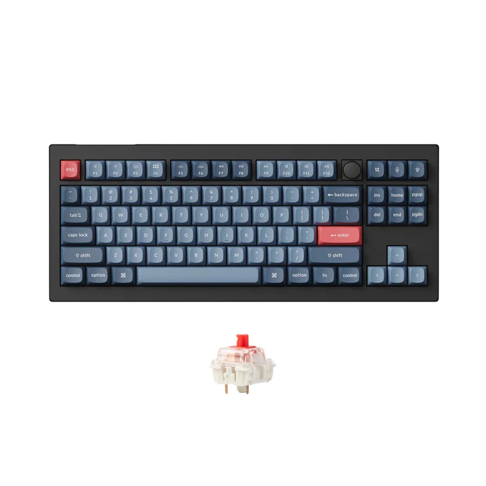 Bàn phím cơ không dây Keychron V3 Max RGB Hotswap (Gateron Sw)