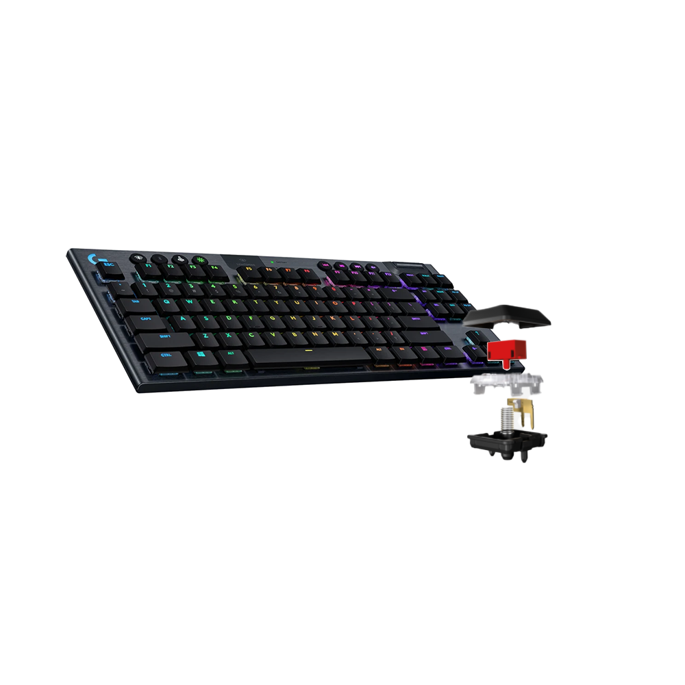 Bàn phím cơ không dây Logitech G913 TKL GL Tactile/GL Linear/GL Clicky