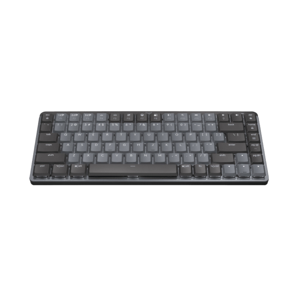 Bàn phím cơ không dây Logitech MX Mechanical Mini Graphite Tactile Quiet Switch 920-010783