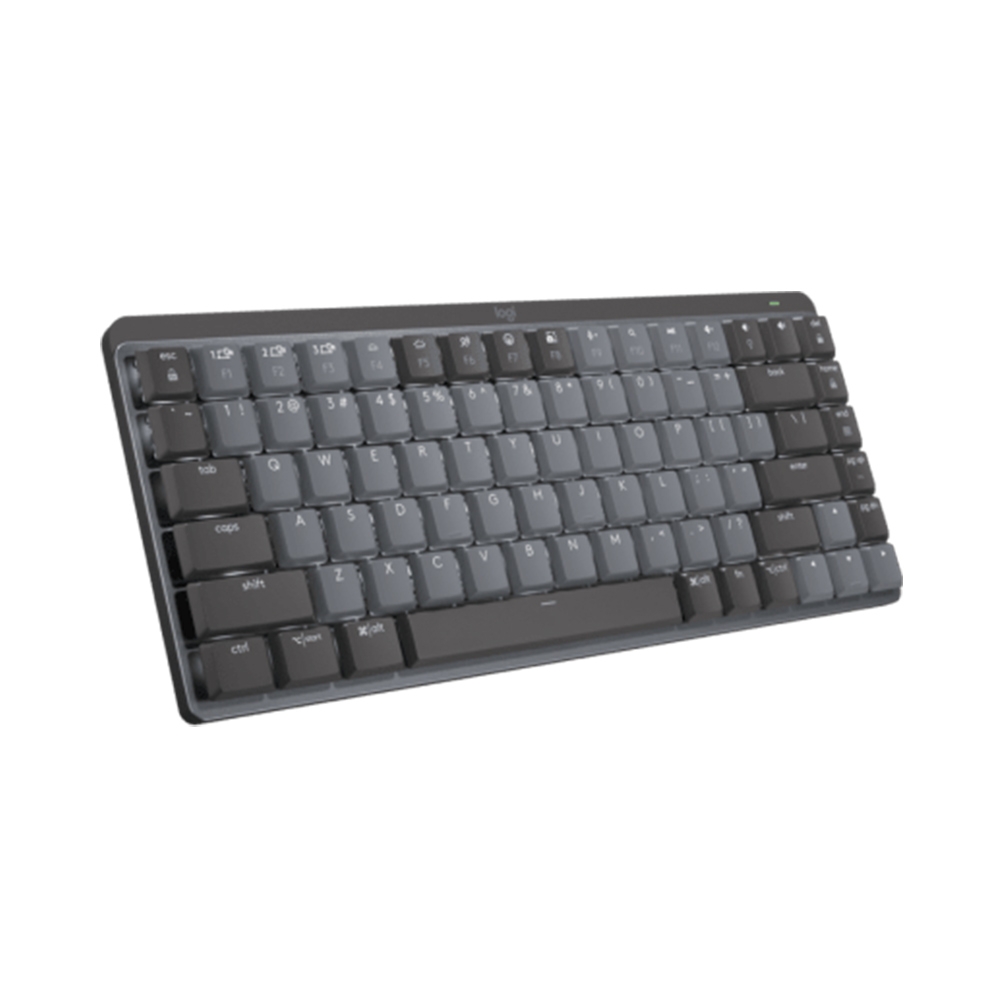 Bàn phím cơ không dây Logitech MX Mechanical Mini Graphite Tactile Quiet Switch 920-010783