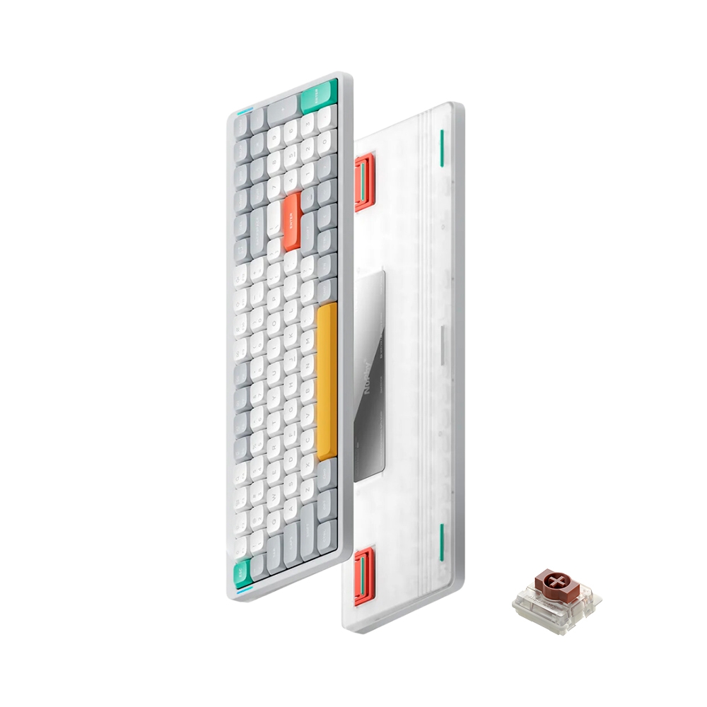 Bàn phím cơ không dây Nuphy Air96 V2 RGB Hotswap (Nuphy Sw)