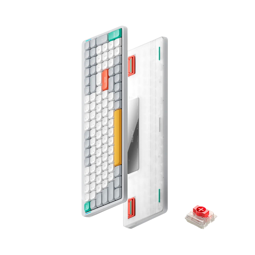 Bàn phím cơ không dây Nuphy Air96 V2 RGB Hotswap (Nuphy Sw)