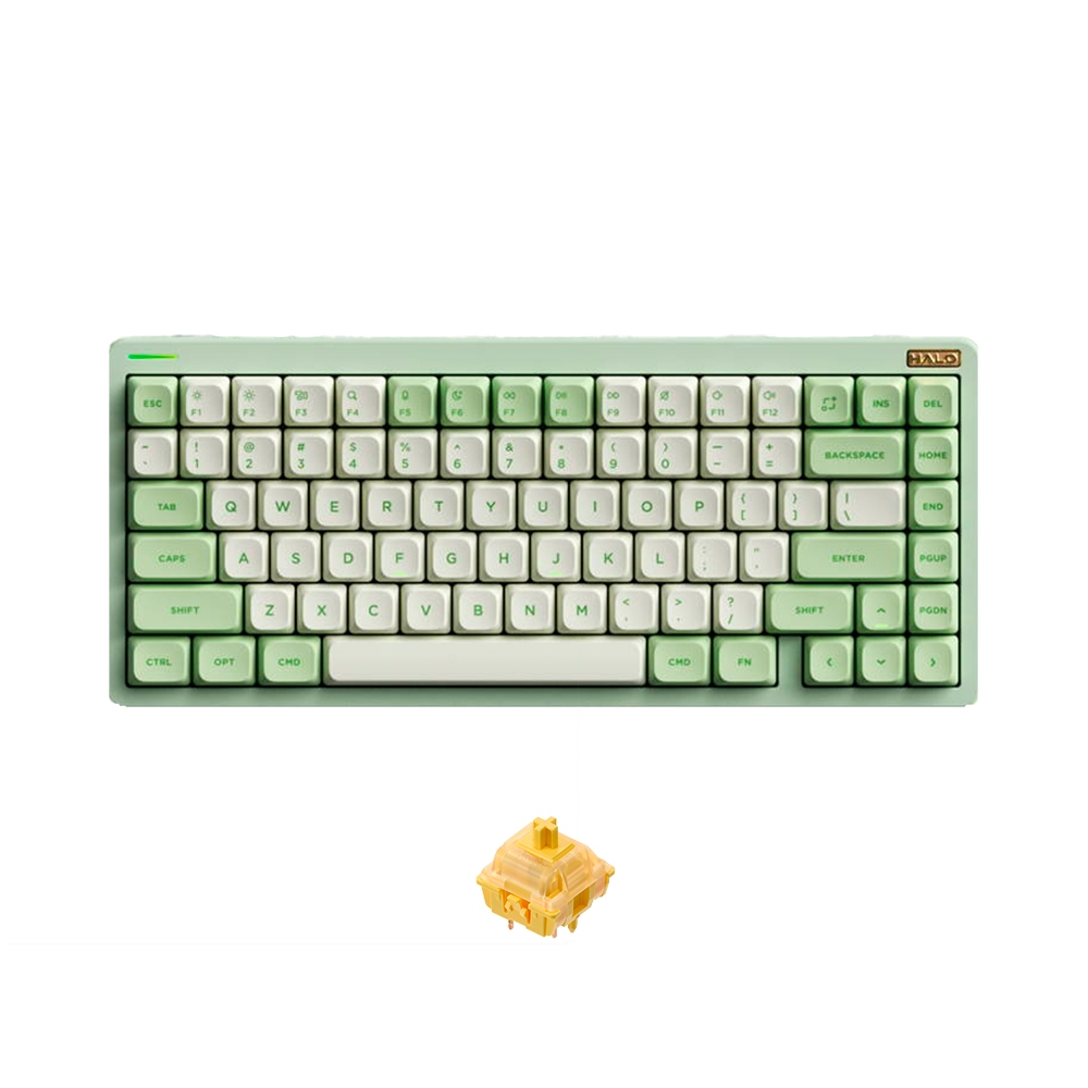 Bàn phím cơ không dây Nuphy Halo75 V2 RGB Hotswap (Nuphy Sw)