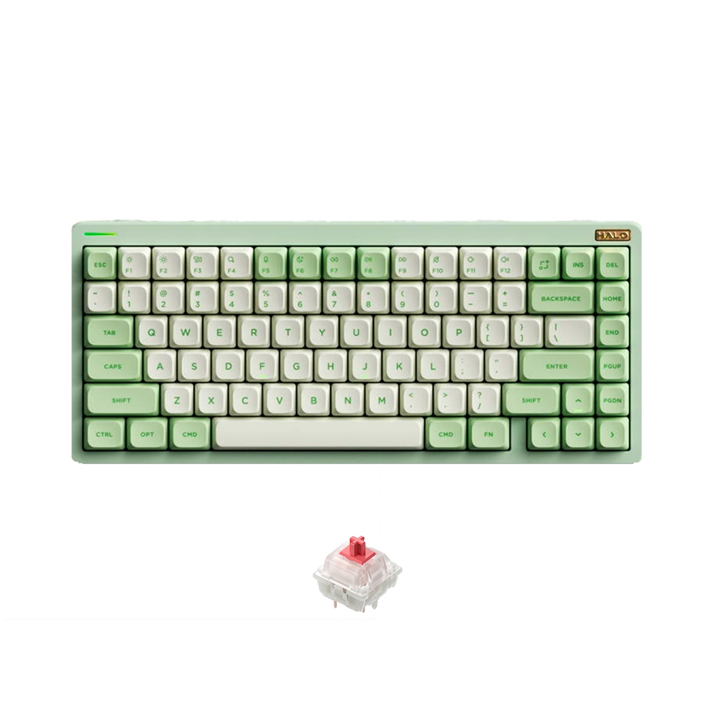 Bàn phím cơ không dây Nuphy Halo75 V2 RGB Hotswap (Nuphy Sw)