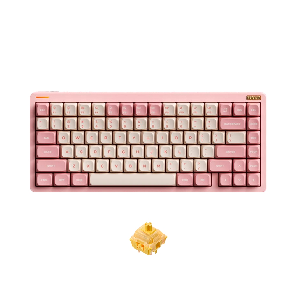 Bàn phím cơ không dây Nuphy Halo75 V2 RGB Hotswap (Nuphy Sw)