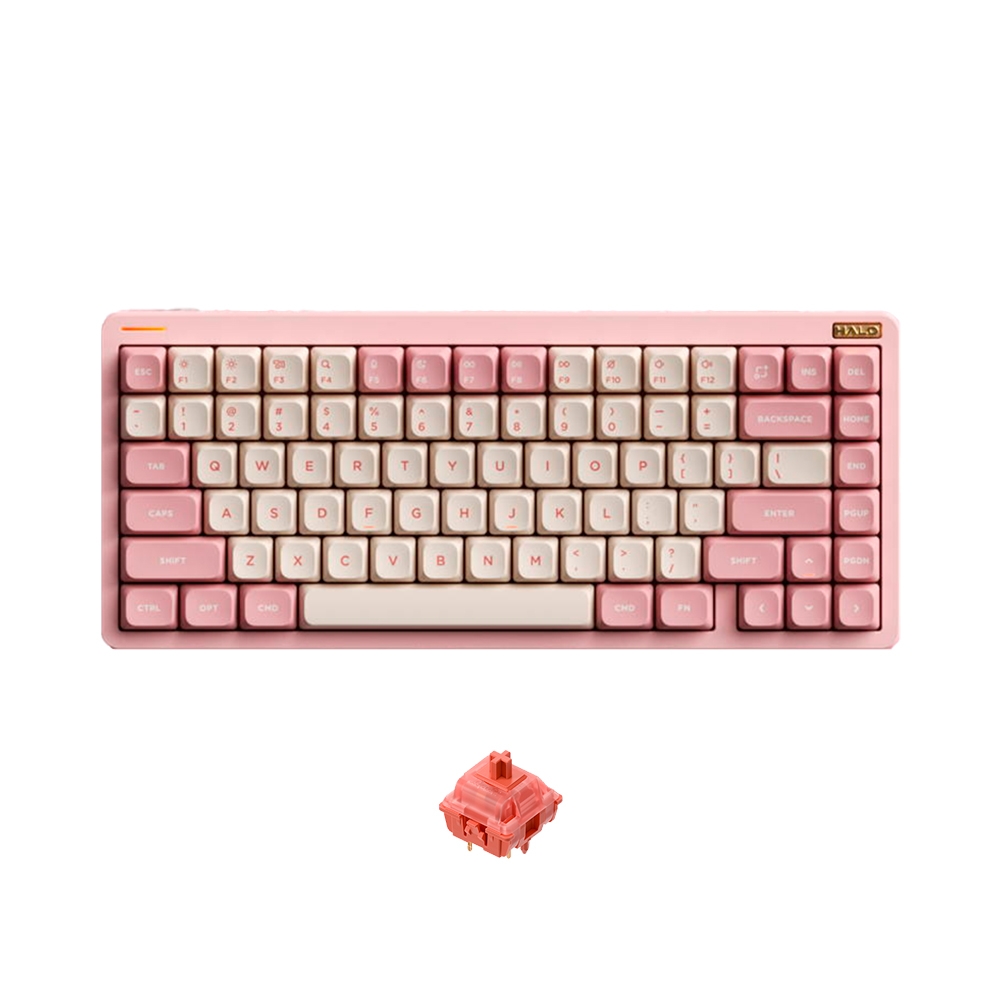 Bàn phím cơ không dây Nuphy Halo75 V2 RGB Hotswap (Nuphy Sw)