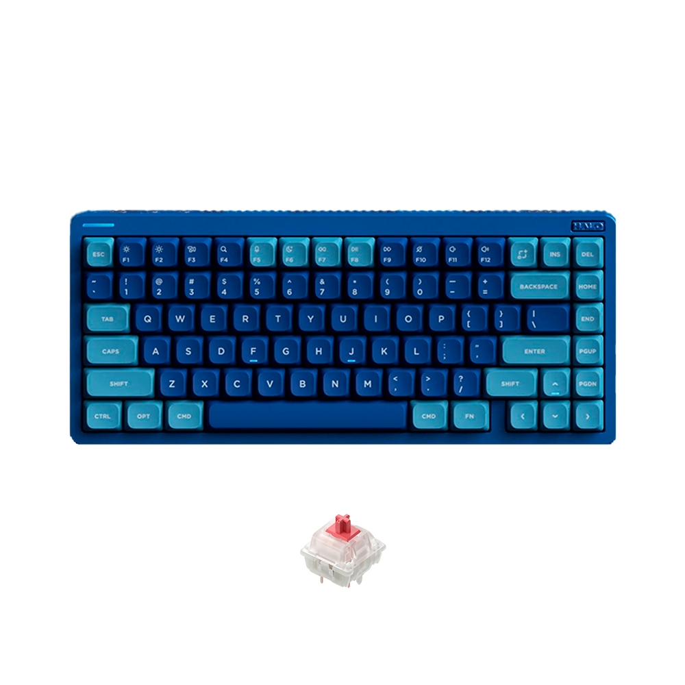 Bàn phím cơ không dây Nuphy Halo75 V2 RGB Hotswap (Nuphy Sw)