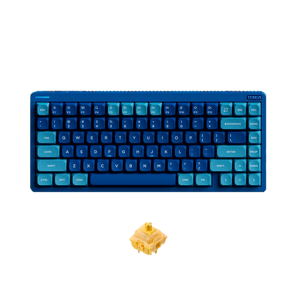 Bàn phím cơ không dây Nuphy Halo75 V2 RGB Hotswap (Nuphy Sw)