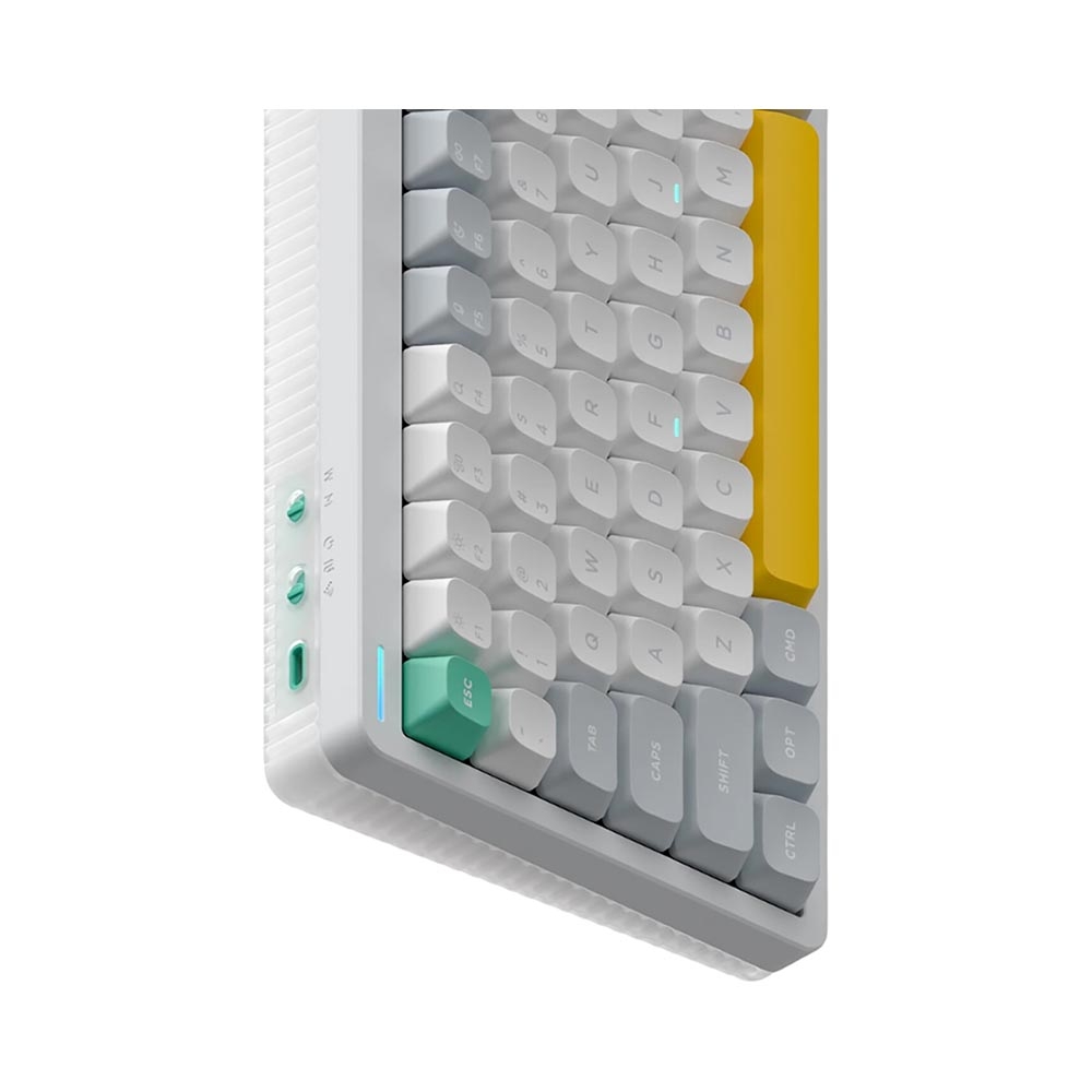 Bàn phím cơ không dây Nuphy Halo75 V2 RGB Hotswap (Nuphy Sw)