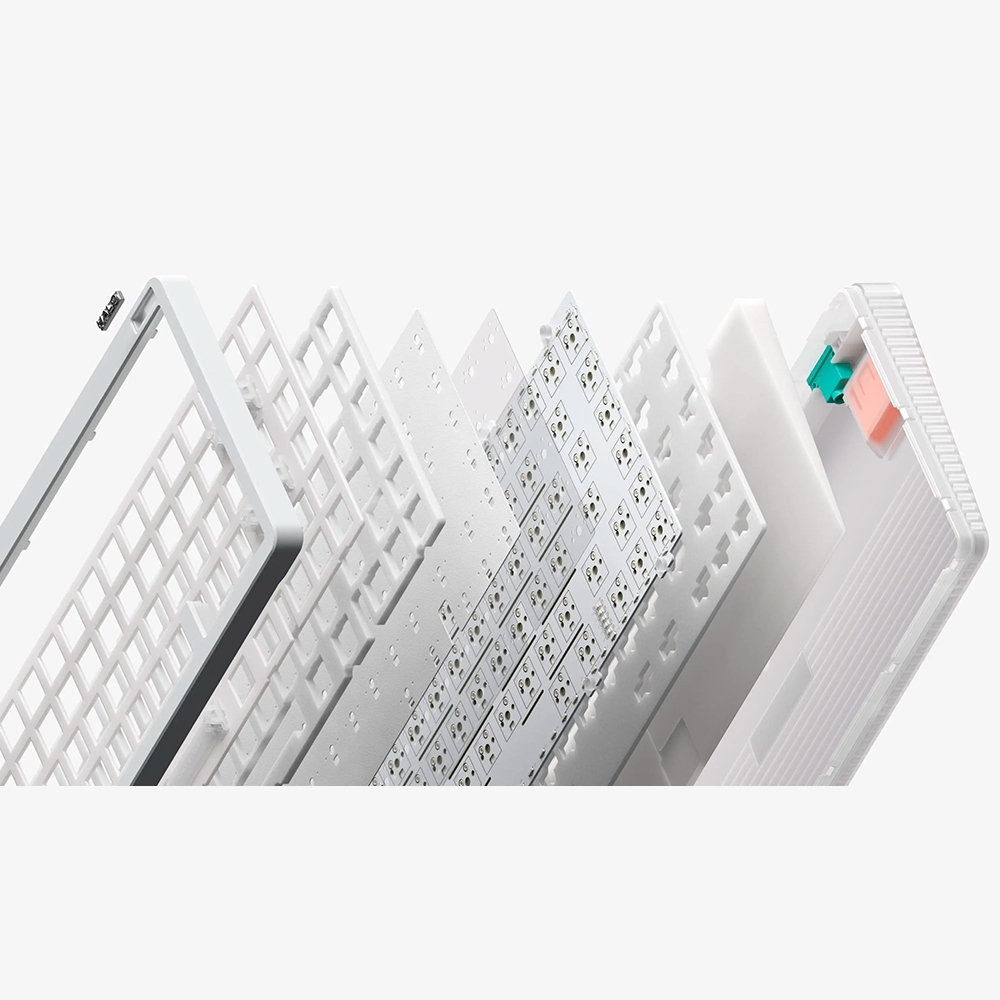 Bàn phím cơ không dây Nuphy Halo75 V2 RGB Hotswap (Nuphy Sw)