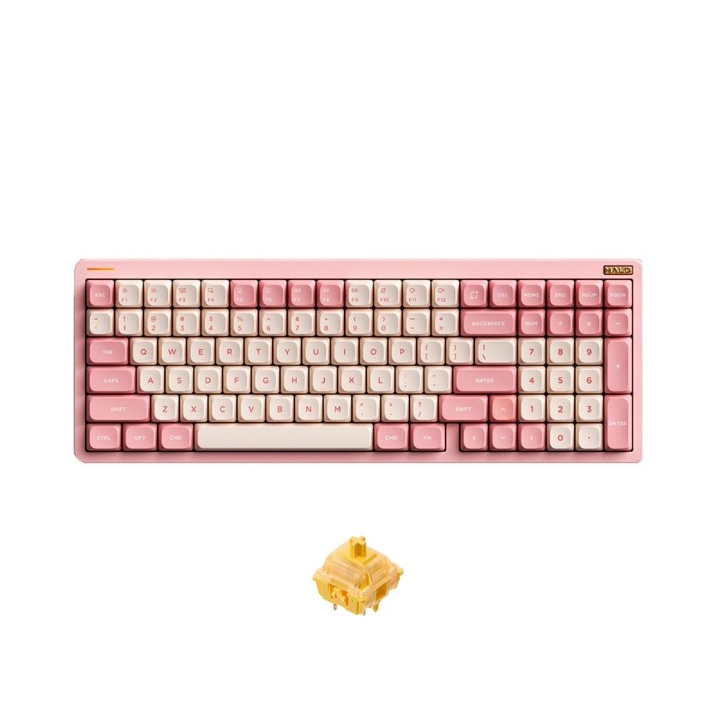 Bàn phím cơ không dây NuPhy Halo96 V2 RGB Hotswap (Nuphy Sw)