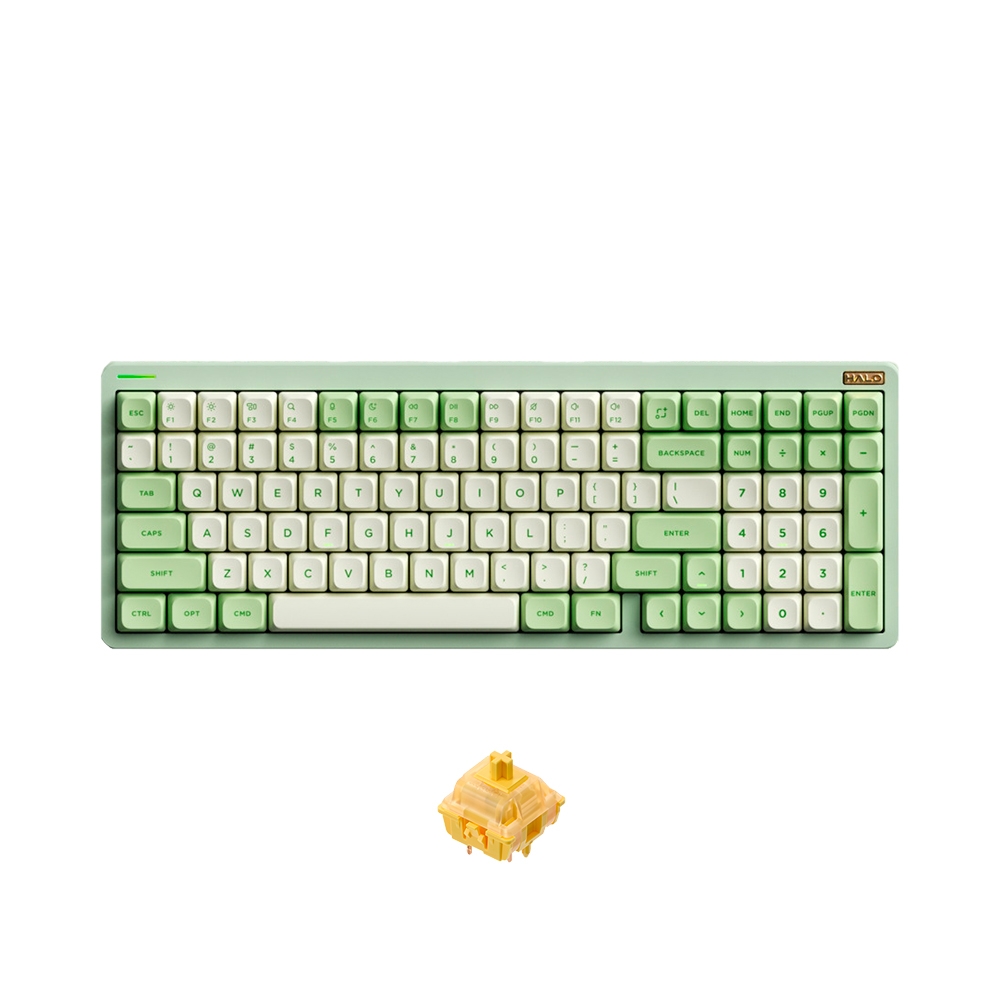 Bàn phím cơ không dây NuPhy Halo96 V2 RGB Hotswap (Nuphy Sw)