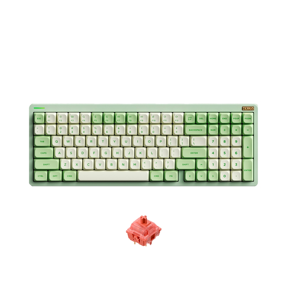 Bàn phím cơ không dây NuPhy Halo96 V2 RGB Hotswap (Nuphy Sw)