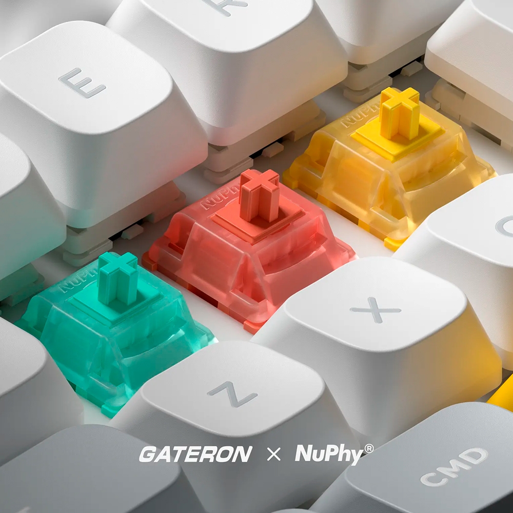 Bàn phím cơ không dây NuPhy Halo96 V2 RGB Hotswap (Nuphy Sw)