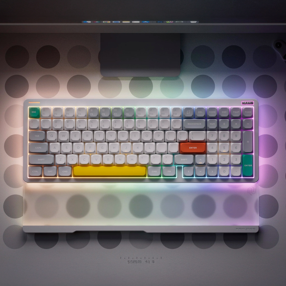 Bàn phím cơ không dây NuPhy Halo96 V2 RGB Hotswap (Nuphy Sw)