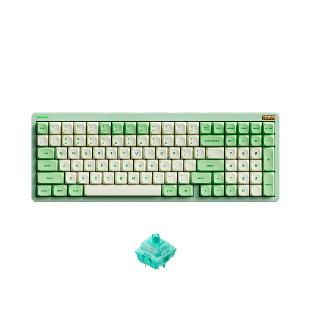 Bàn phím cơ không dây NuPhy Halo96 V2 RGB Hotswap (Nuphy Sw)