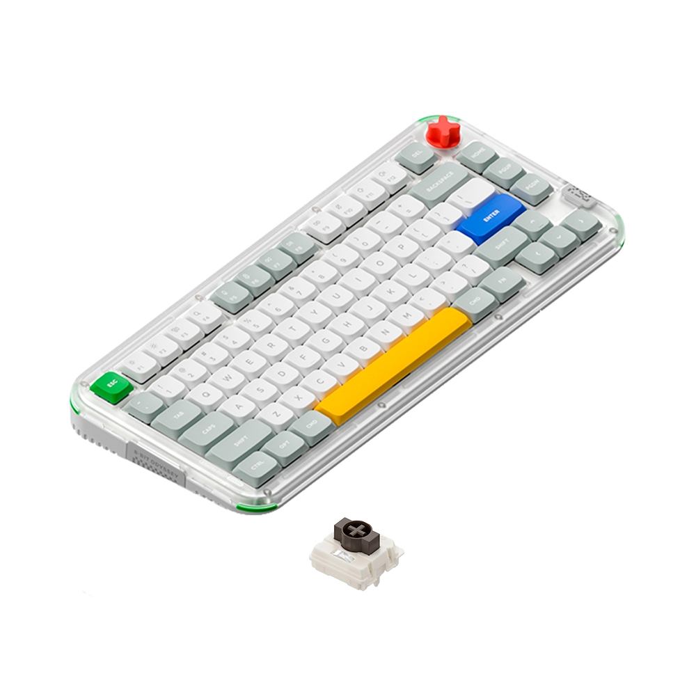 Bàn phím cơ không dây NuPhy Kick75 Hybrid Low Profile RGB Hotswap (Nuphy Sw)