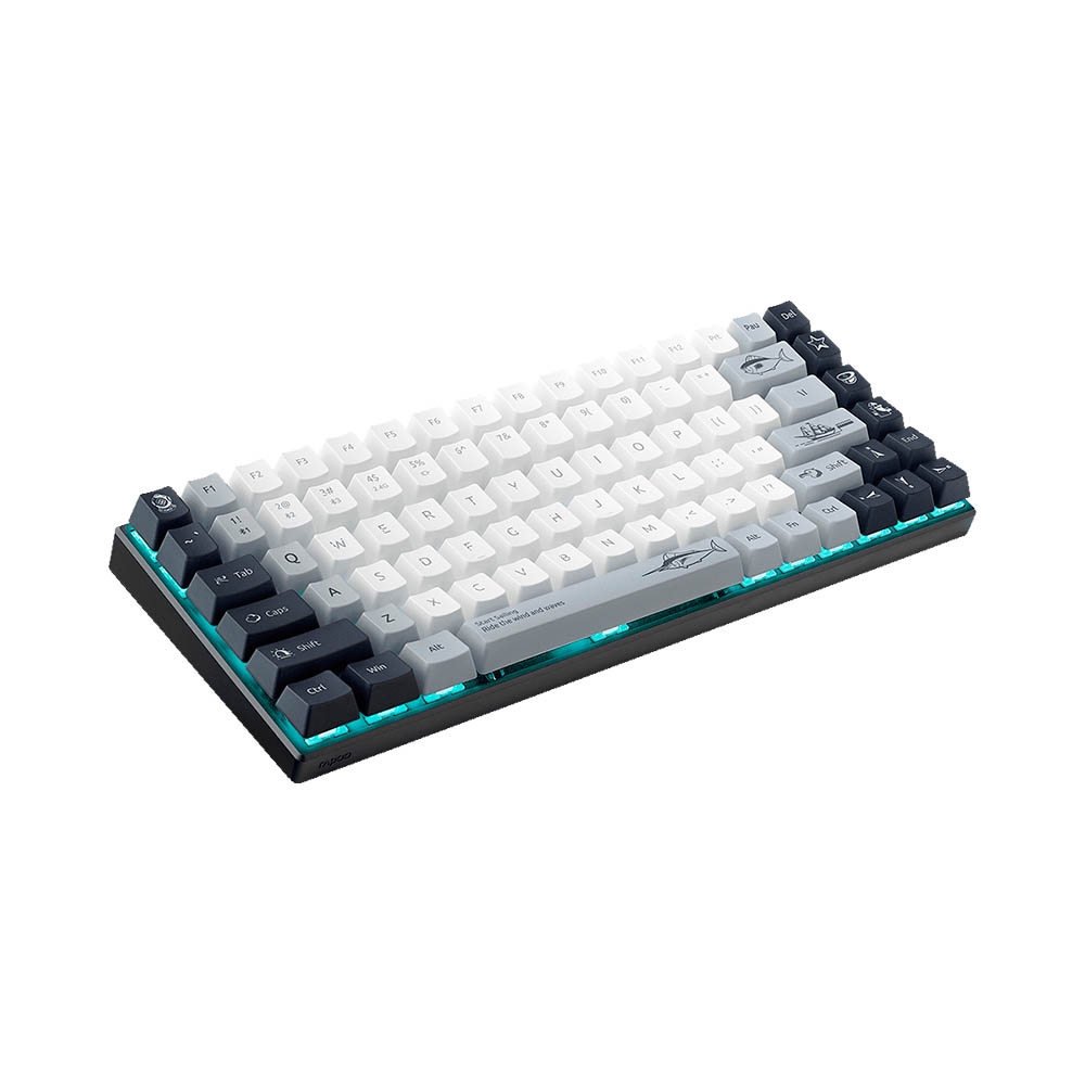 Bàn phím cơ không dây Rapoo MT510 Pro Multi Mode (Silver Sw)